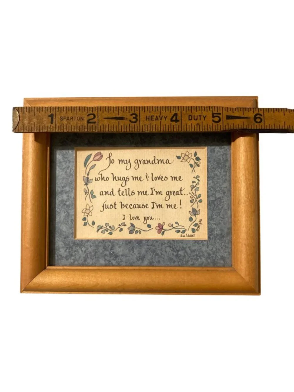 Vintage Framed Grandma Wall Art Country Cottage Core Decor Gallery Wall